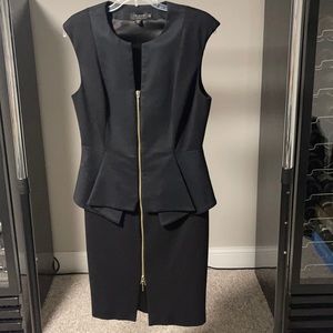 Ted Baker Black Cocktail Dress size 3